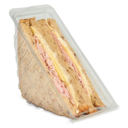 Deep Fill Hinged Sandwich Wedge rPET (185x80x80mm) (500)
