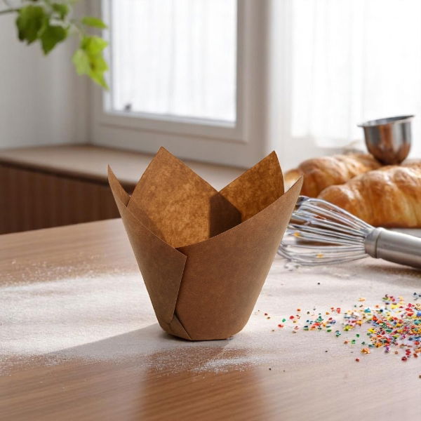 Brown Tulip Muffin Cases (10x200)