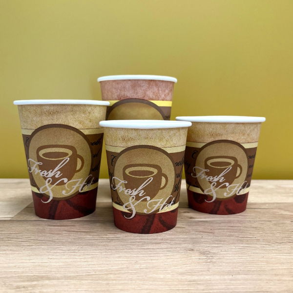 8oz Fresh & Hot PE SW Hot Cups (20x50)
