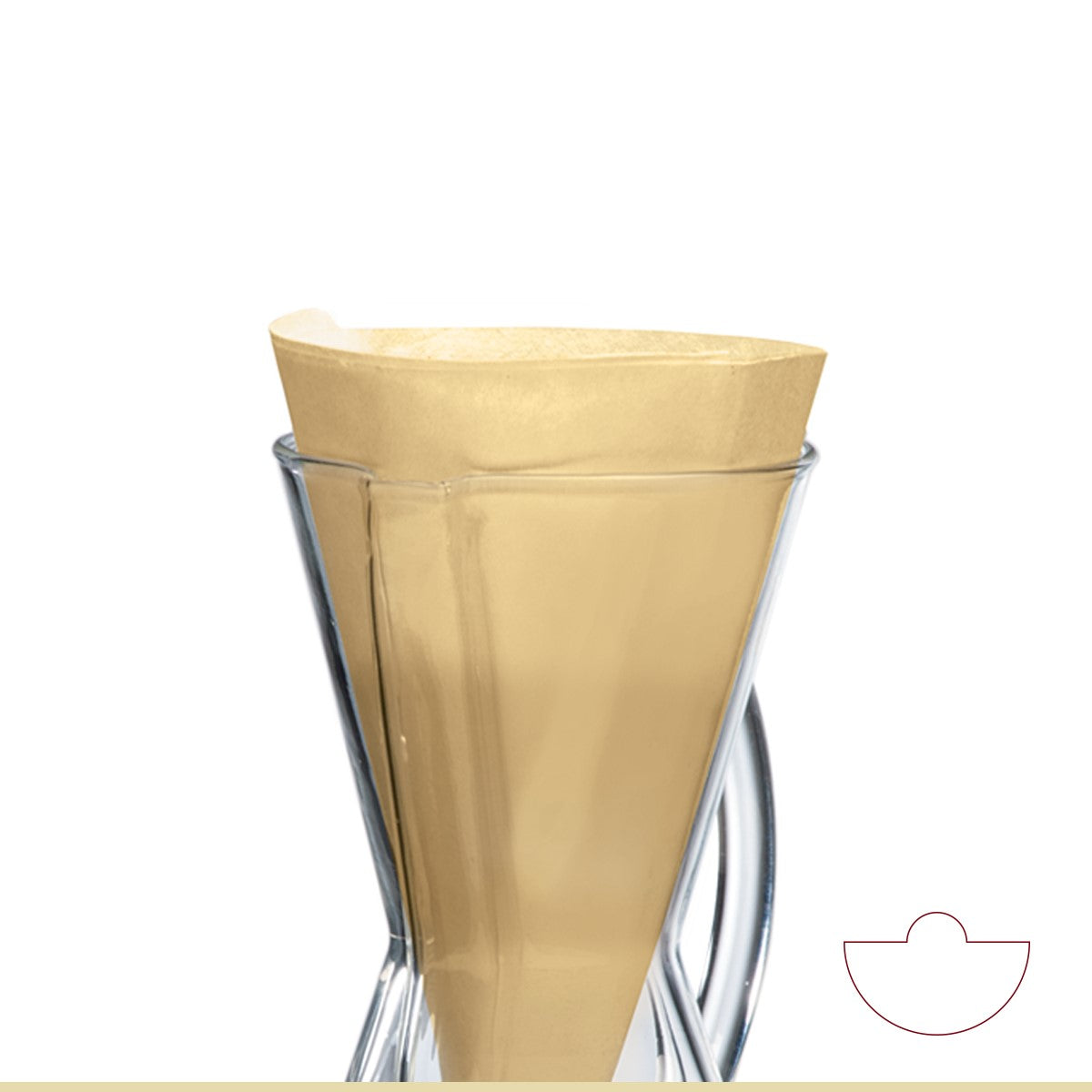 Chemex Filter Papers x100 (1-3 Cup)