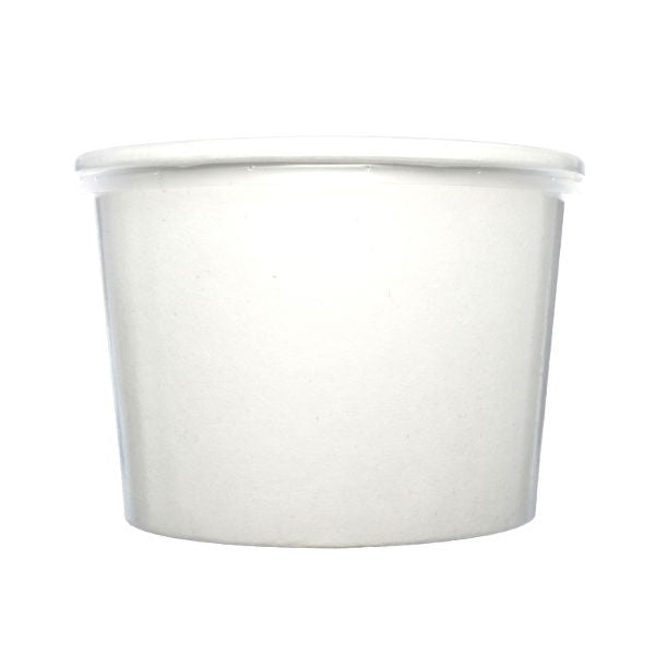 16oz Spiritpak PP Soup Container & Plastic Lid Combi (250)