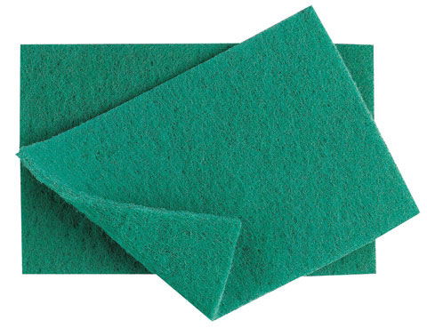 9 x 6 Green Scouring Pads (5x10)