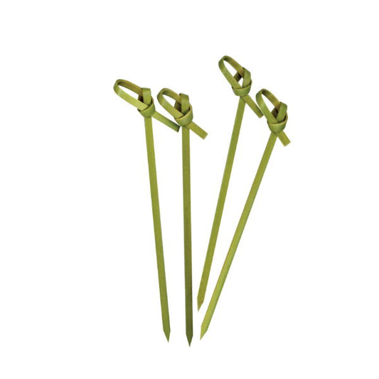 Looped bamboo skewer 90mm (10x100)