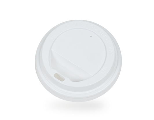 90mm White Hot Cup Lids (12/16oz) (10x100)