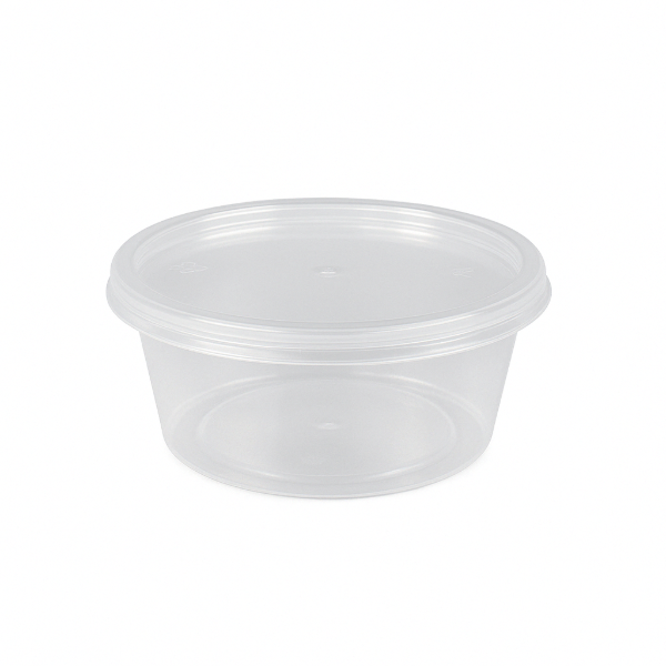 2oz Clear microwavable container and lids-Standard(1000)