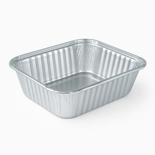 No.2 - 4 x 5" (450ml) -Foil containers (10x100's)