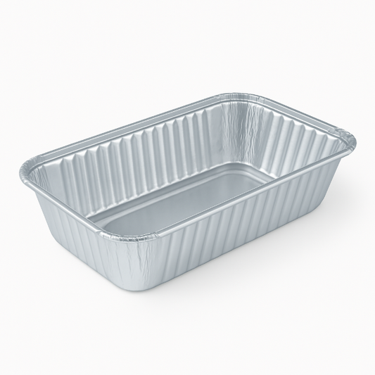4x8" Foil containers (No.6a) (5x100's)