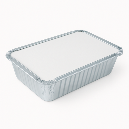 6x9 Foil container and lid combi (20x25`s)