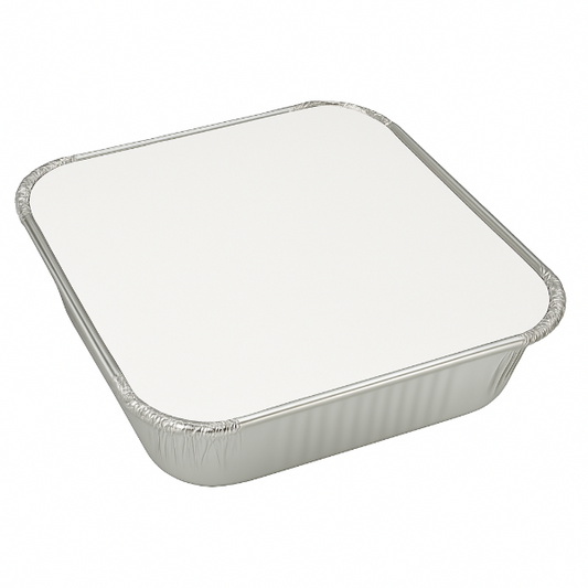 9x9" Foil Container & Lid Combi (10x25)