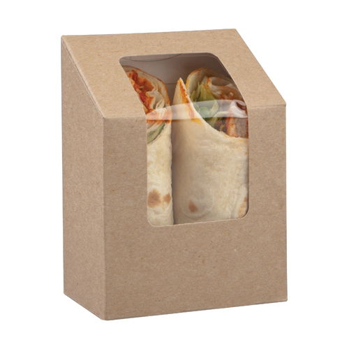 Kraft compostable Wrap/Tortilla pack (500)