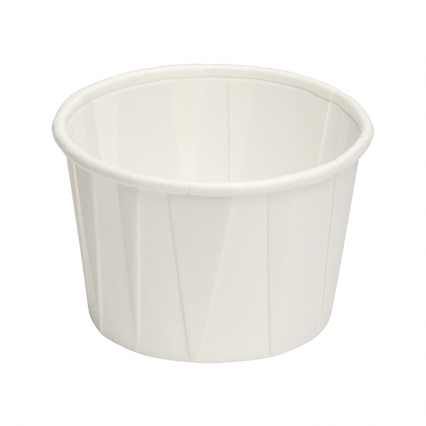 2oz White Paper Souffle Pots (20x250)