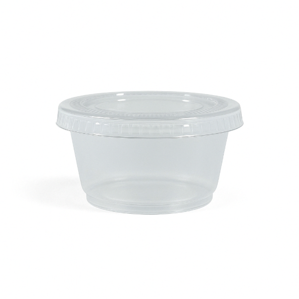 2oz PP clear portion pot (PP2) (25x100's)