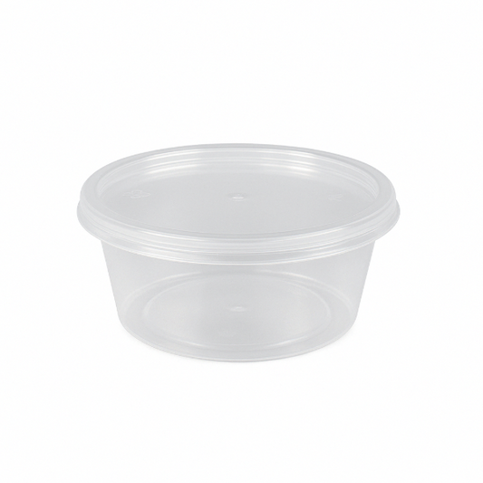 2oz Clear microwavable container and lids-Standard(1000)