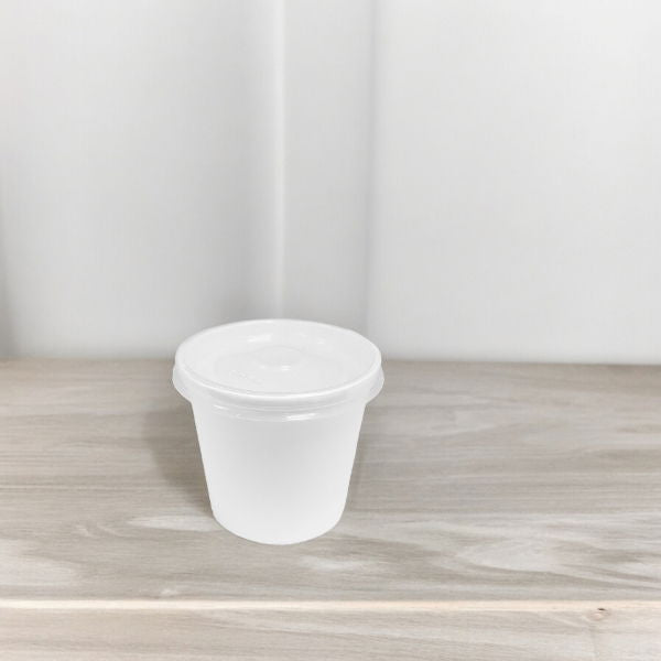 4oz White Paper Portion Pot PE (PP1) (20x50)