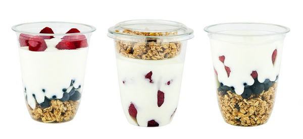 14oz 450ml Deli Pot Tri-pot PET (20x50)