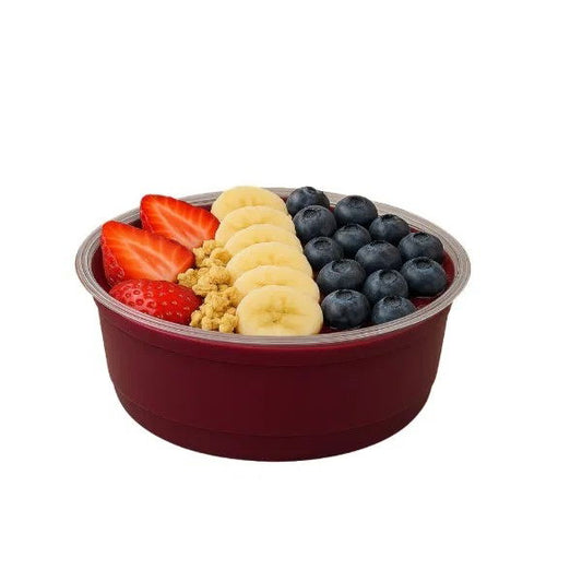 New 8oz Clear Round RPET Açaí Container (DC2) (18x32)