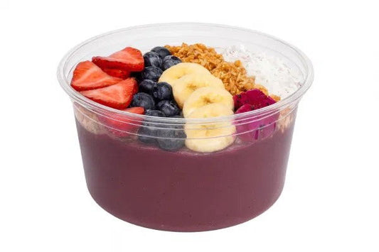 New 12oz Clear Round RPET Açaí Container (DC2)(18x32)