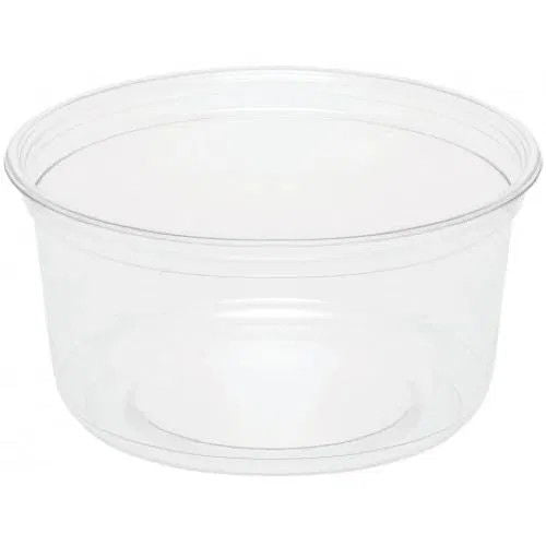 New 12oz Clear Round RPET Açaí Container (DC2)(18x32)