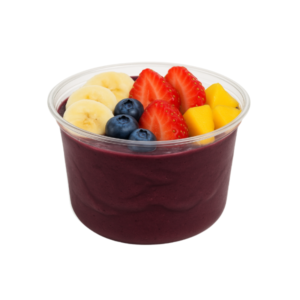 New 16oz Clear Round RPET Açaí Container (DC2)(18x32)