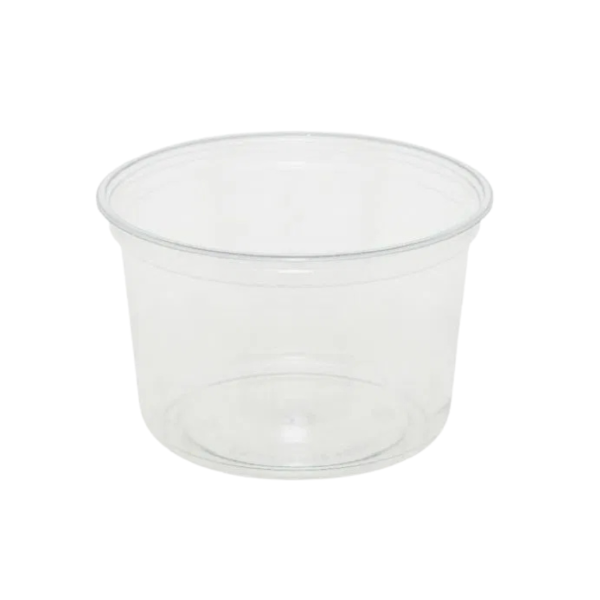 New 16oz Clear Round RPET Açaí Container (DC2)(18x32)