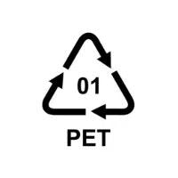 500cc rPET Square hinged salad container (6x50)