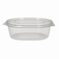 1000cc Oval hinged salad container (8x50)