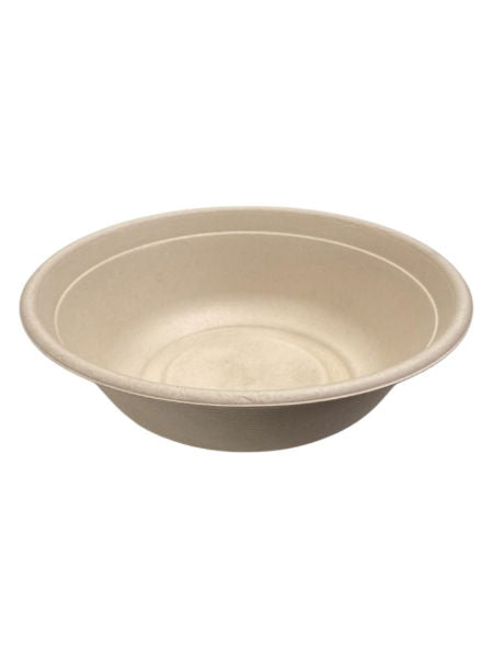 1000cc (32oz) Compostable Unbleached Pulp Bowl (4 x 75's)