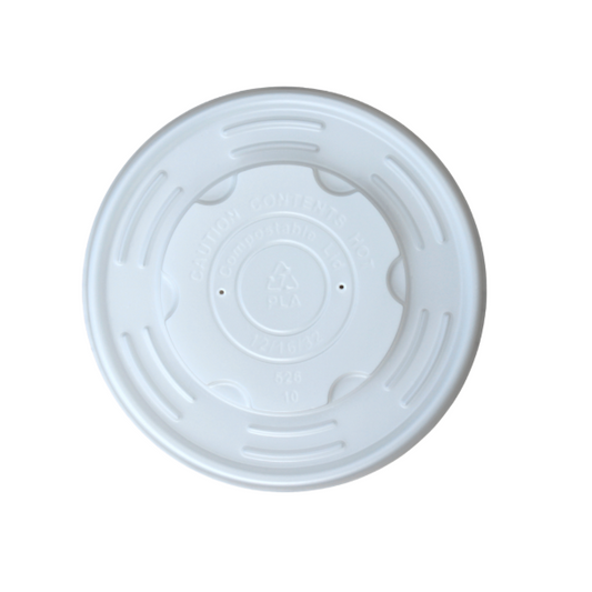 115mm Greenspirit CPLA Compostable Lid (CS2) (10x50)