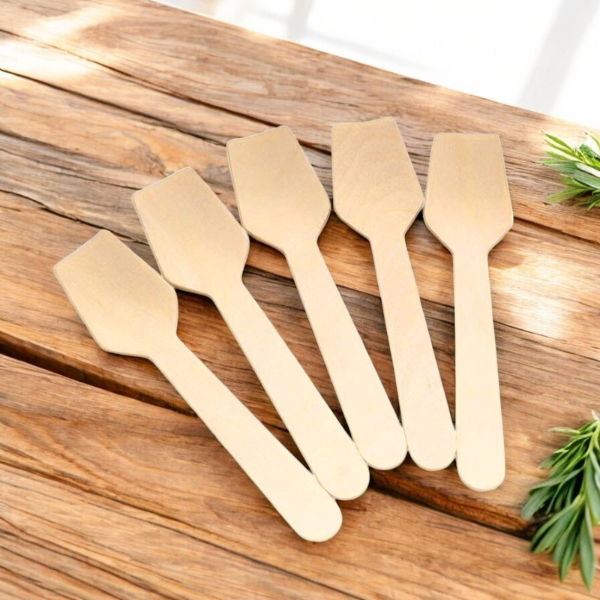 95mm Greenspirit Wooden Ice Cream Spade (20x100)