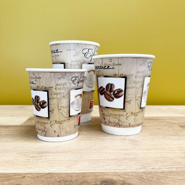 8oz Traveller PE DW Hot Cups (20x25)