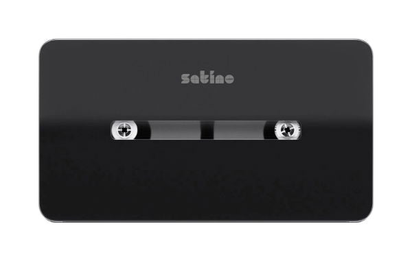 Wepa Hyginity 180mC/feed toilet Roll Dispenser Black(CF2)(1)