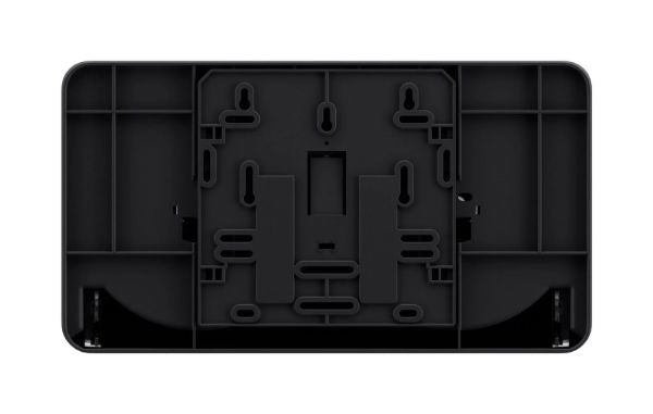 Wepa Hyginity 180mC/feed toilet Roll Dispenser Black(CF2)(1)