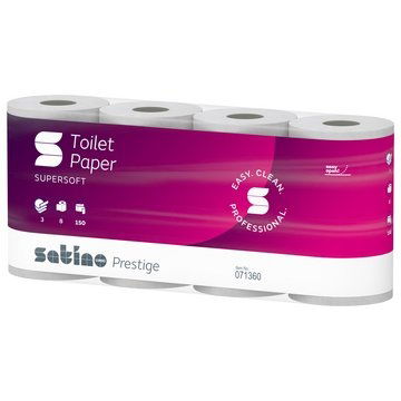 3ply Satino Prestige 150 Sheets Toilet Paper Eco (MT1) (8x8)