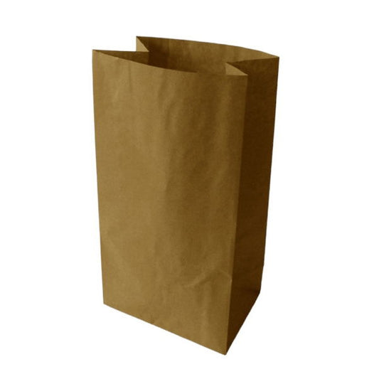 SOS Kraft Takeaway Bags (7x11x13) (250)