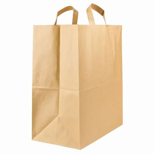 Large Kraft Carrier, Internal Handles 260x140x290mm (LxWxH) (250)