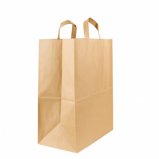 4QT Greaseproof lined Kraft bags (11"x16") (140)