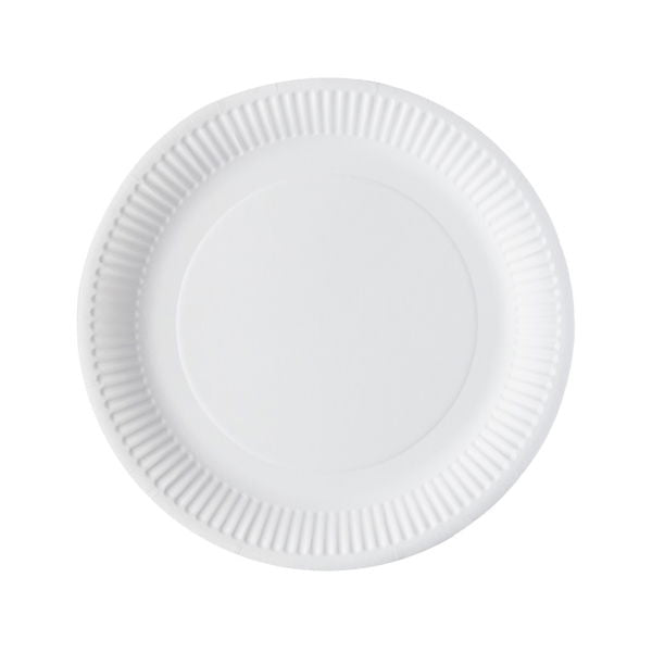 9" White Greenspirit Paper Plates (10x100)