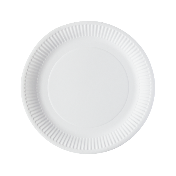 6" White Greenspirit Paper Plates (20x100)