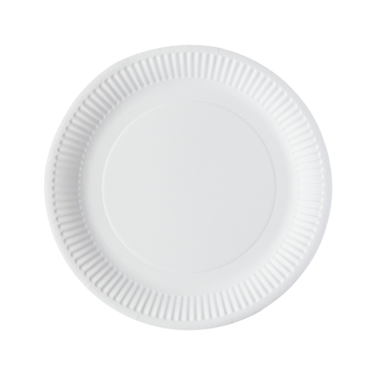 6" White Greenspirit Paper Plates (20x100)