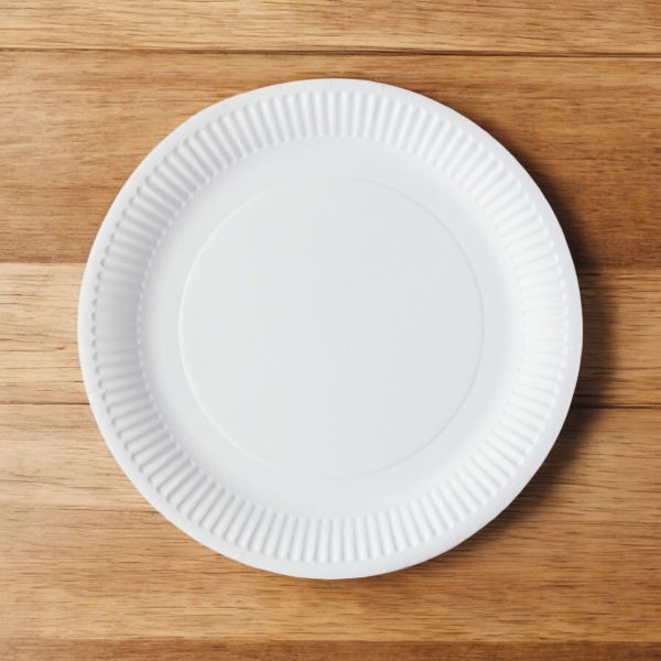 6" White Greenspirit Paper Plates (20x100)