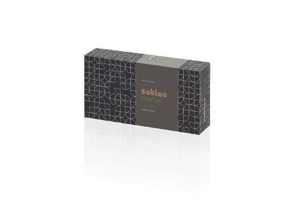 2ply Satino Prestige Facial Tissues Flat Box Eco (40x100)