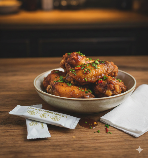 Large Scented Hand Wet Wipes (Hot/Cold) (5x100)