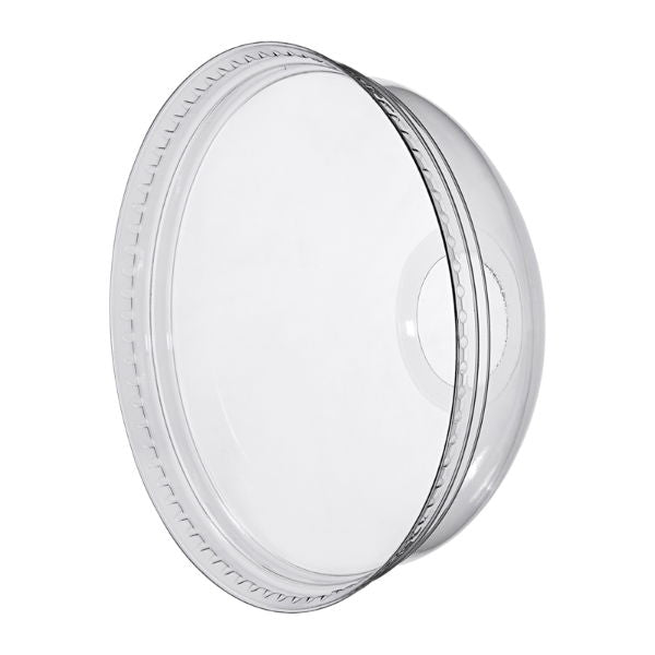 95mm Clear Greenspirit rPET Dome Lid S/Slot (JC2) (16x50)