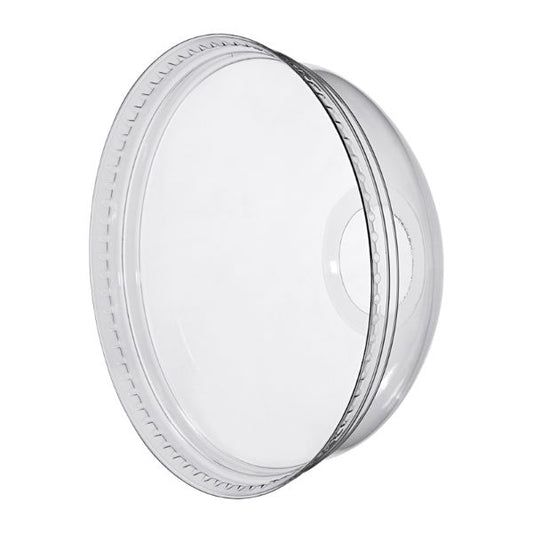 95mm Clear Greenspirit rPET Dome Lid S/Slot (JC2) (16x50)