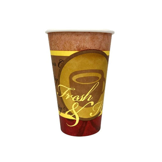 16oz Fresh & Hot PE SW Hot Cups (20x50)