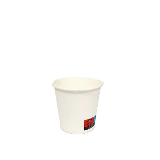 4oz White PE SW Hot Cups (20x50)