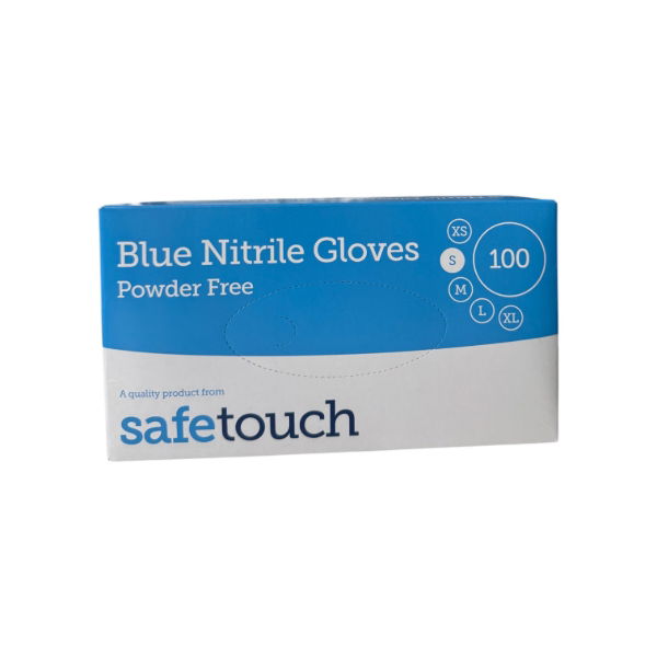 SAFE TOUCH PF Blue Nitrile S (10x100)