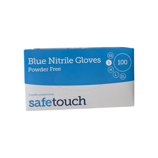 SAFE TOUCH PF Blue Nitrile S (10x100)