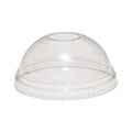 12/16oz Clear Dome Smoothie Cup Lids With Hole x1,000