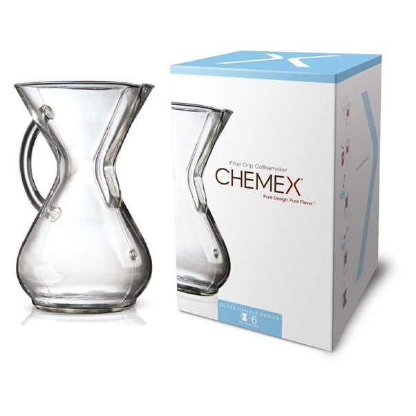 Chemex with Glass Handle (3-6 Cup)